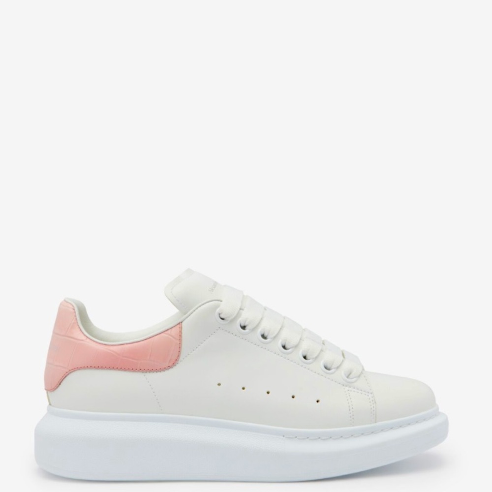 Alexander McQueen suede leather exaggerated sole